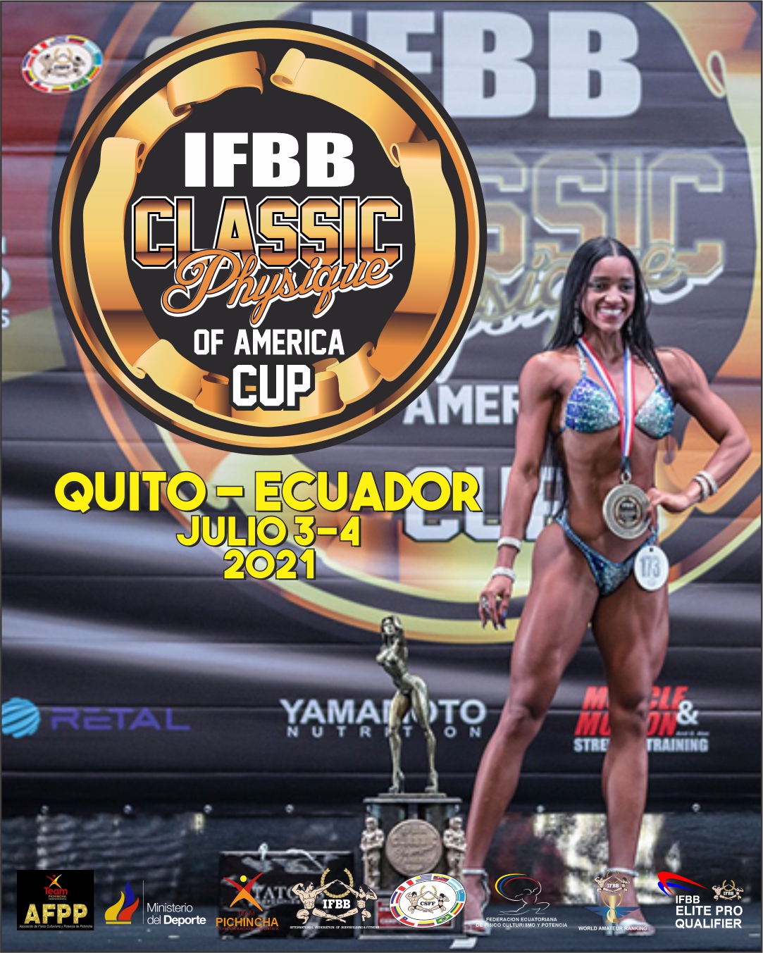 IFBB CLASSIC PHYSIQUE OF AMERICA CUP 21