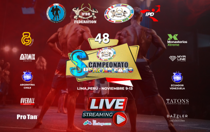 Programa de competencia 48 Campeonato Sudamericano